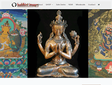 Tablet Screenshot of buddhistimages.co.uk